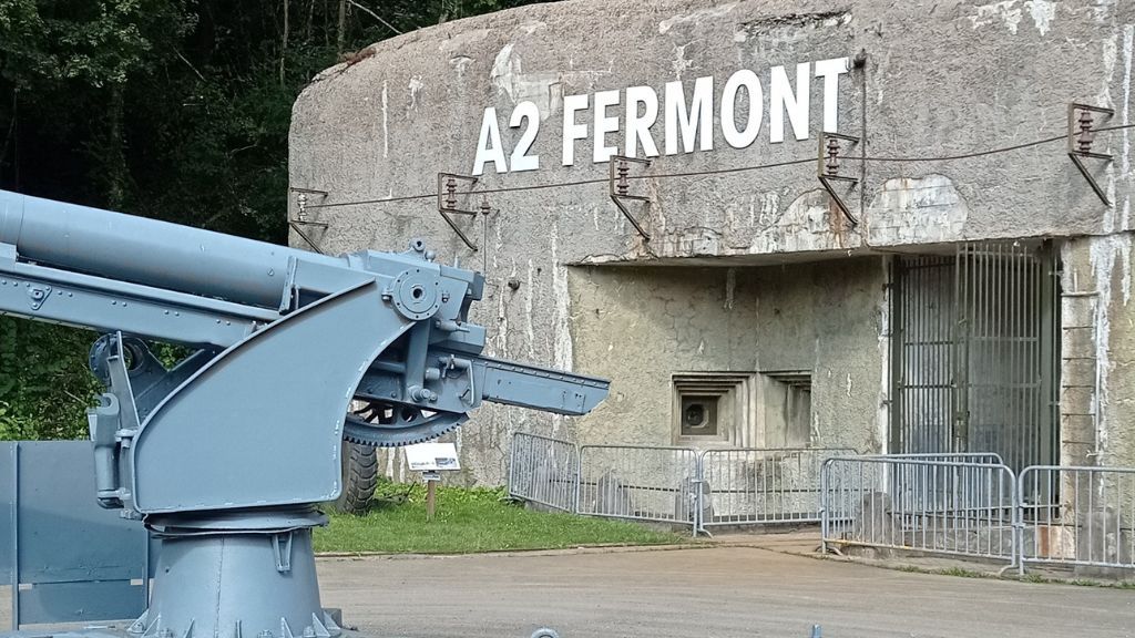 Entrée de l'ouvrage de la ligne Maginot à Fermont