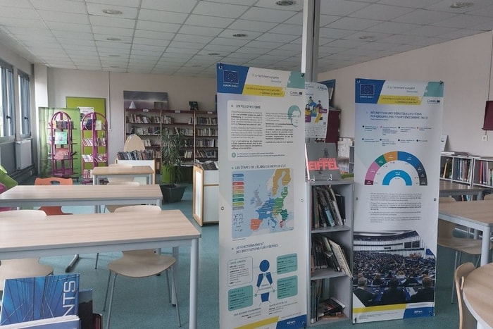 Exposition au CDI sur l'Europe