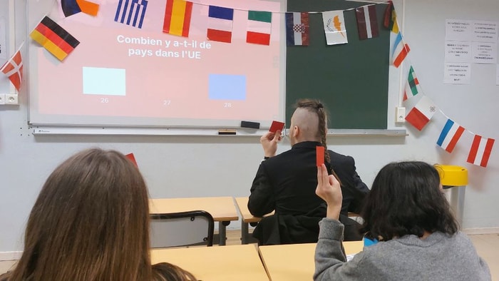 Animation Europe - lycée Reiser à Longlaville - janvier 2026