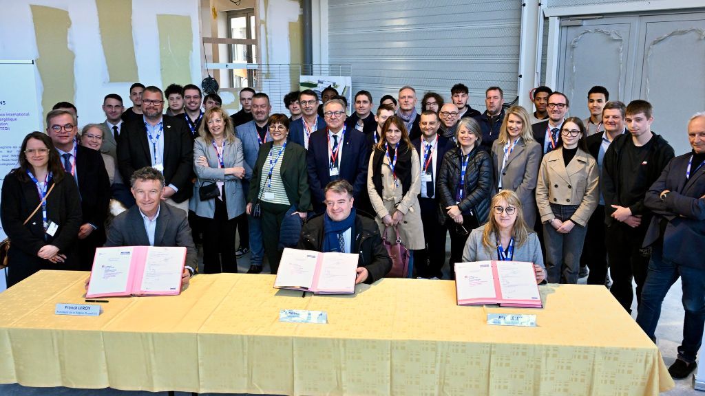 Signature Convention CETEIDI par Franck Leroy à Thionville le 1er avril 2025