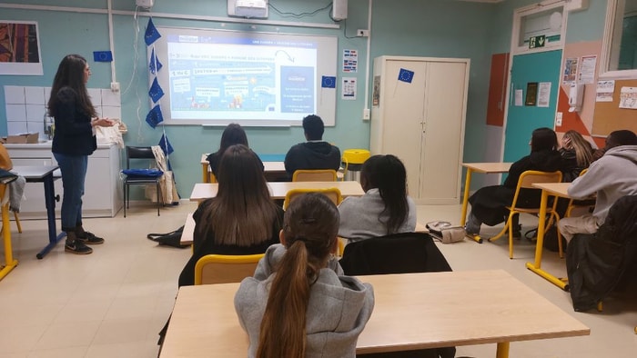 Animation Europe - lycée Reiser à Longlaville - janvier 2026