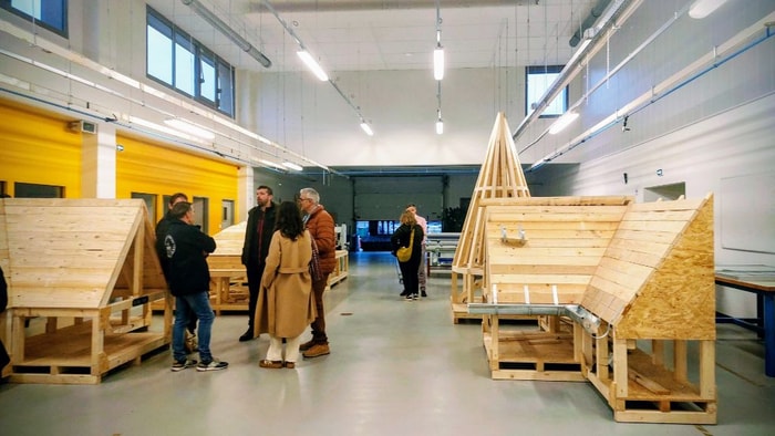 Plateau Technique - IPB Charpente - Lycée Jean Zay à Jarny