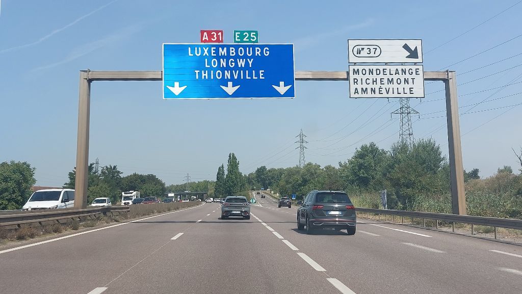 Autoroute A31 entre Metz et Thionville