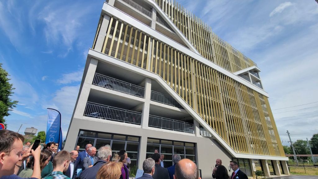 inauguration du parking Silo à Thionville