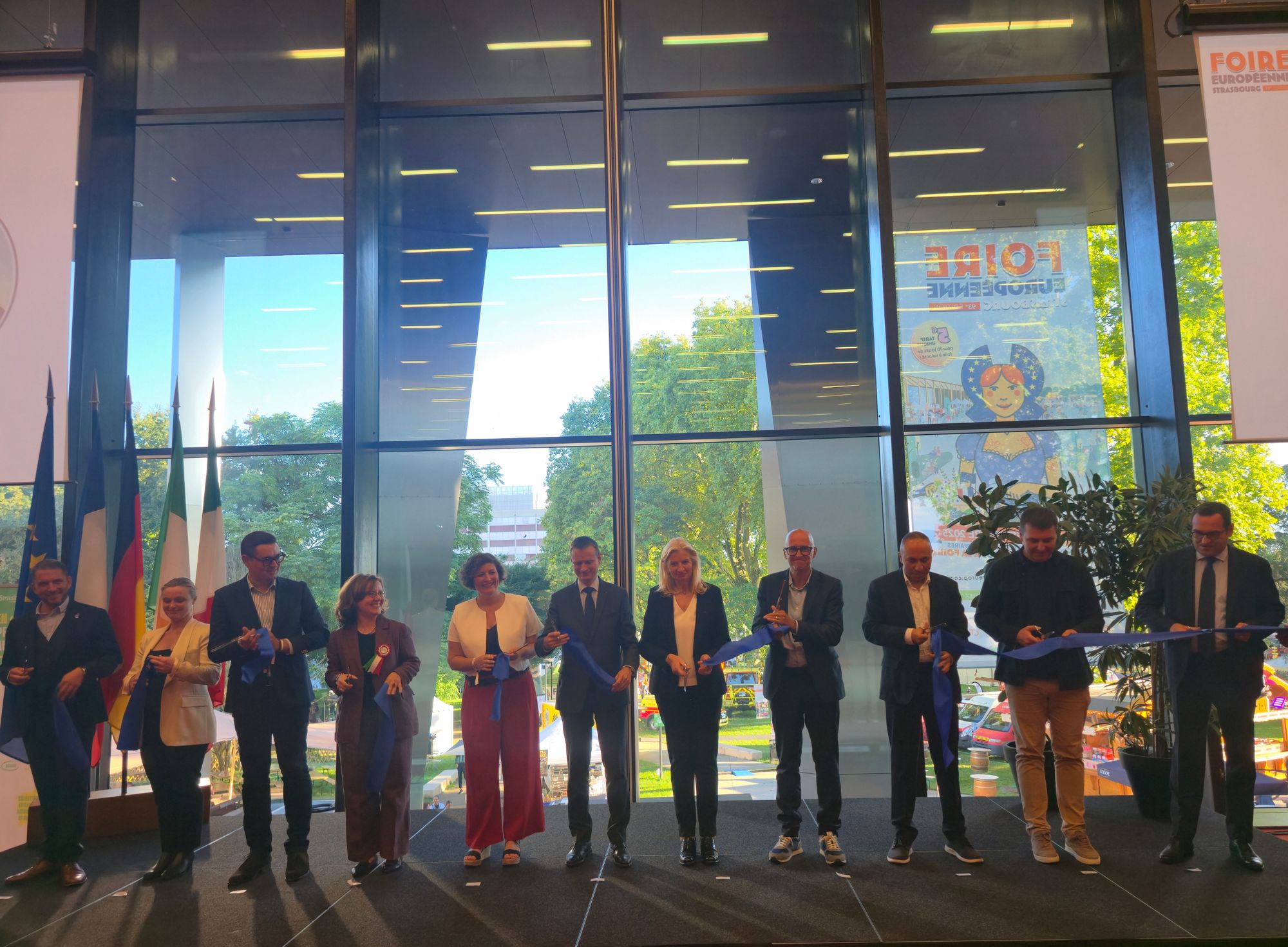 Inauguration de la Foire le 5 septembre.